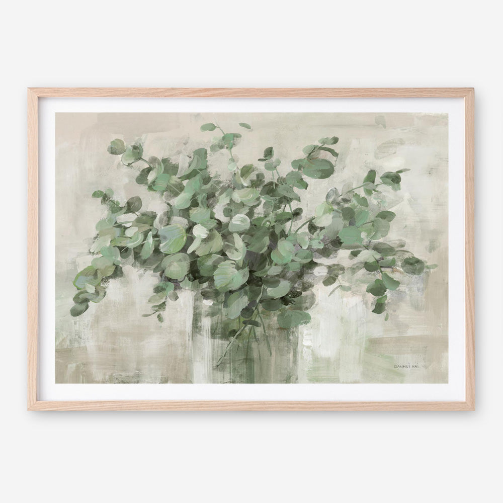 Scented Eucalyptus Neutral Art Print
