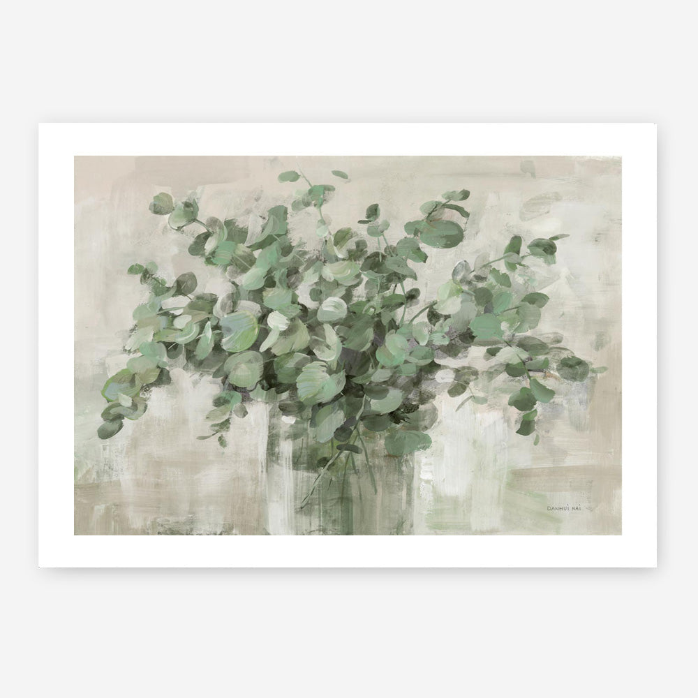 Scented Eucalyptus Neutral Art Print