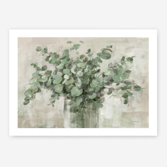 Scented Eucalyptus Neutral Art Print