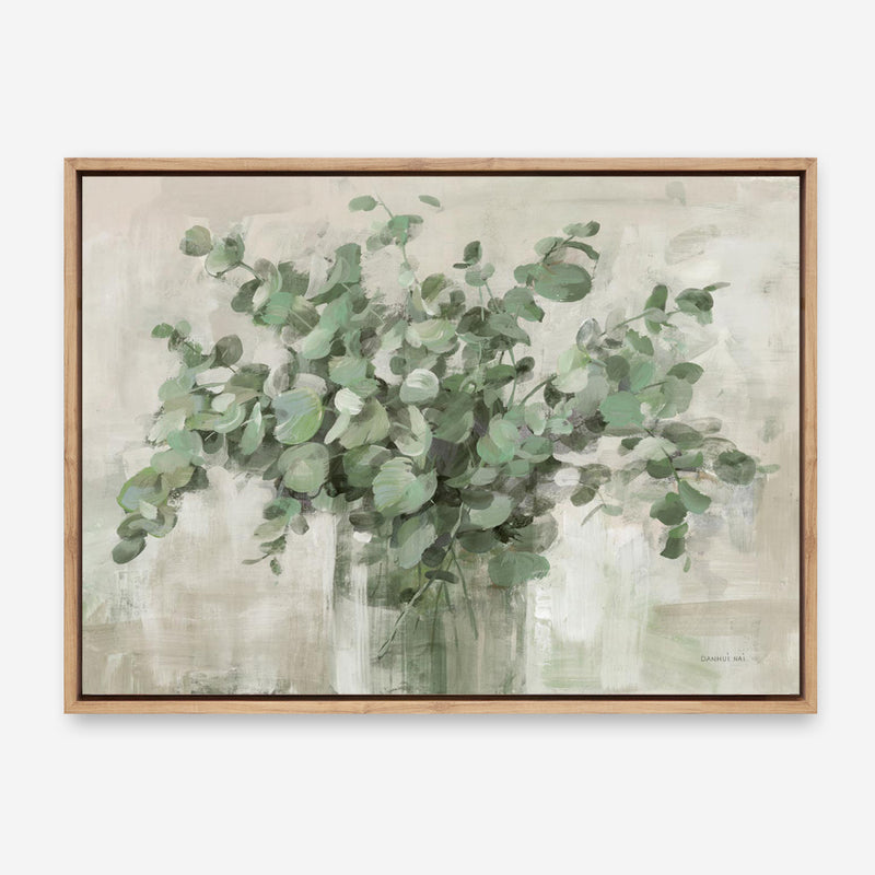 Scented Eucalyptus Neutral Canvas Print
