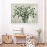 Scented Eucalyptus Neutral Canvas Print