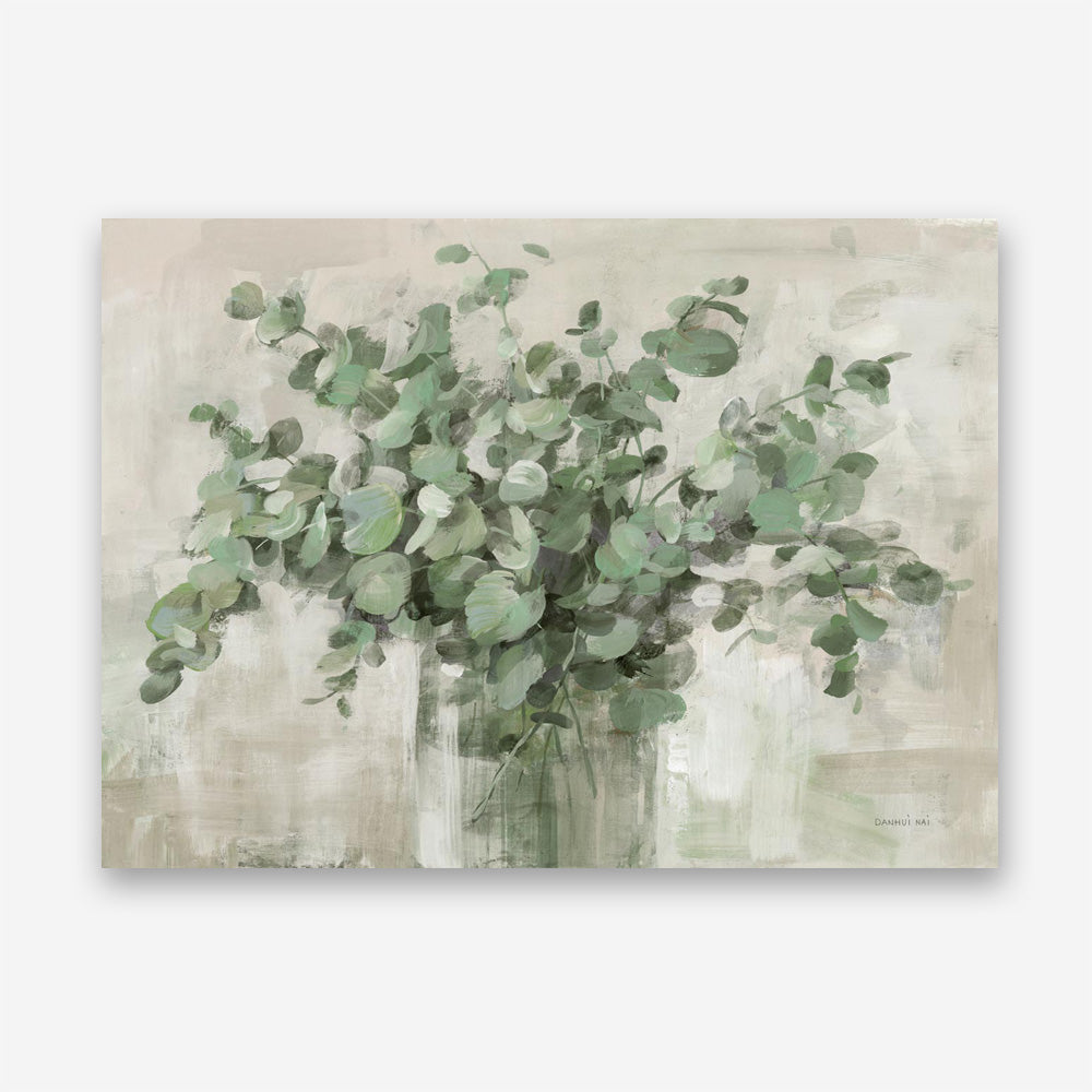 Scented Eucalyptus Neutral Canvas Print