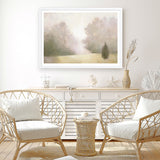 Near Oaks I Art Print