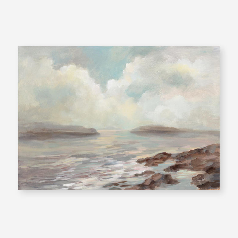 Distant Island Art Print