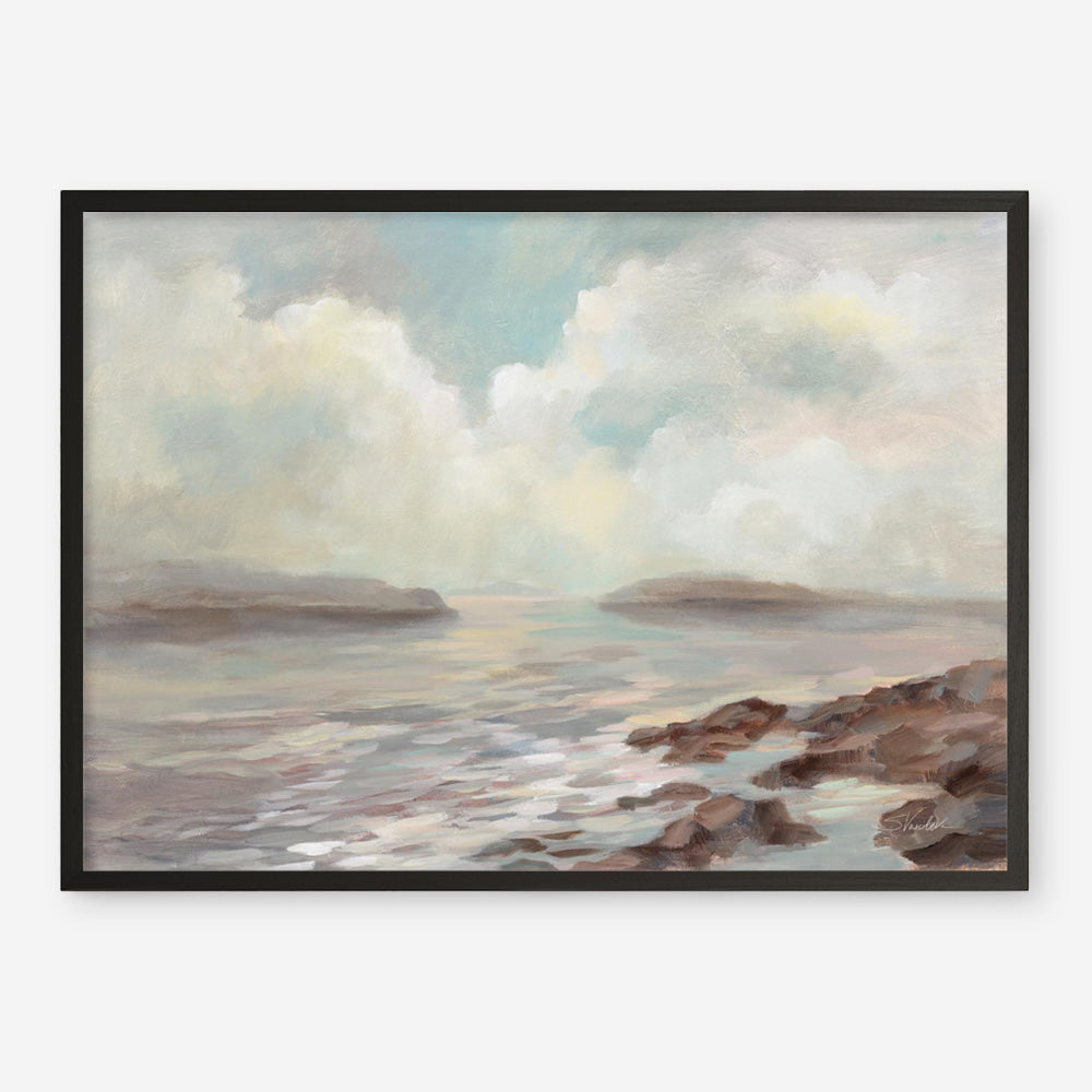 Distant Island Art Print