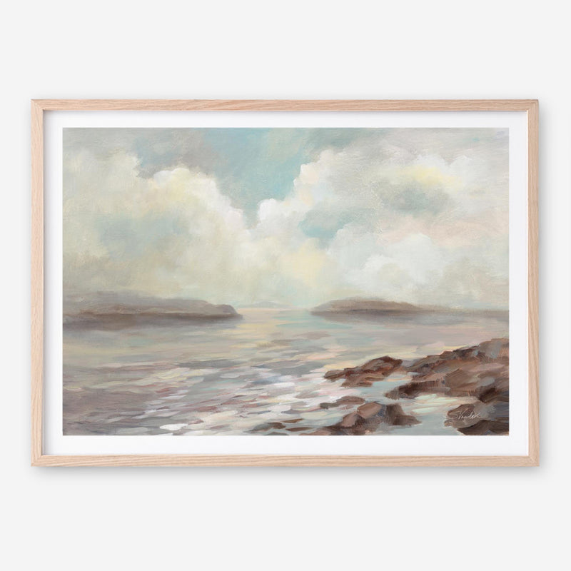 Distant Island Art Print