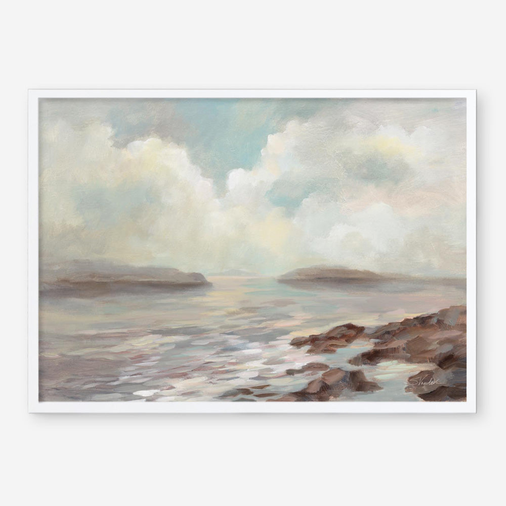 Distant Island Art Print