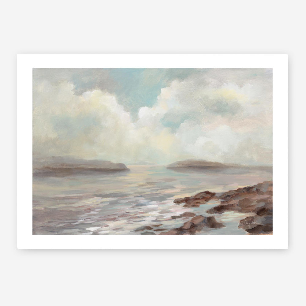 Distant Island Art Print