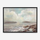 Distant Island Canvas Print