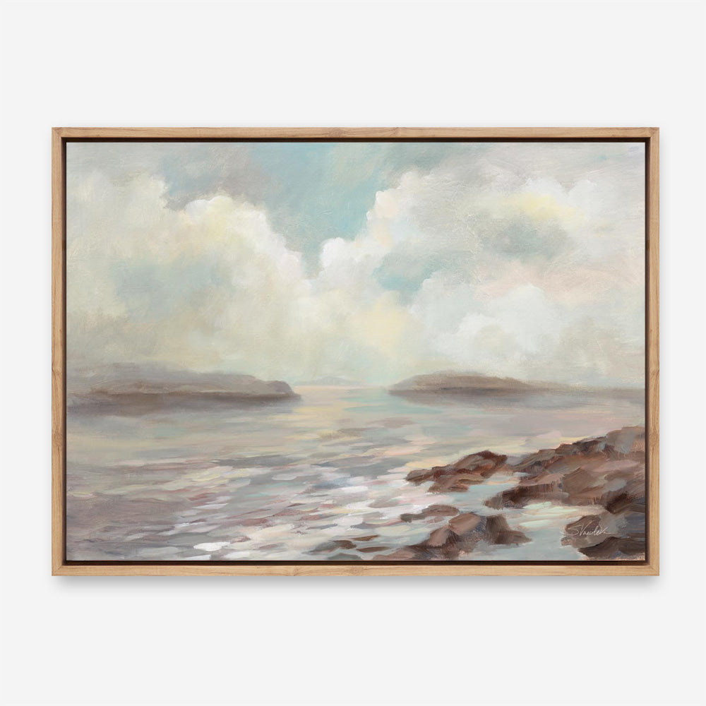 Distant Island Canvas Print