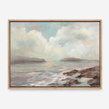 Distant Island Canvas Print