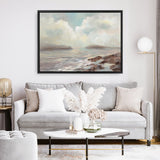 Distant Island Canvas Print