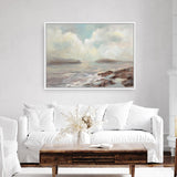 Distant Island Canvas Print