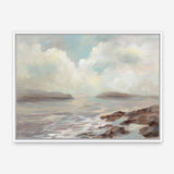 Distant Island Canvas Print