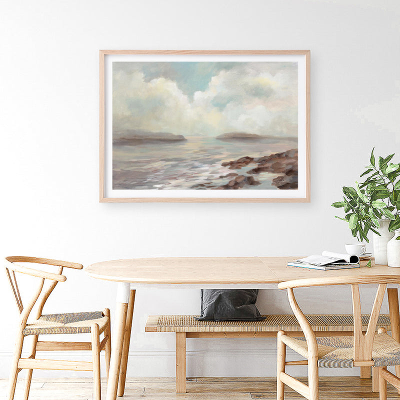 Distant Island Art Print