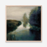 Twilight Fog Dark (Square) Art Print