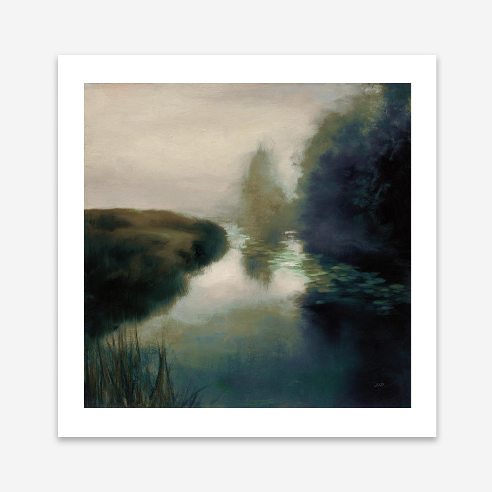 Twilight Fog Dark (Square) Art Print