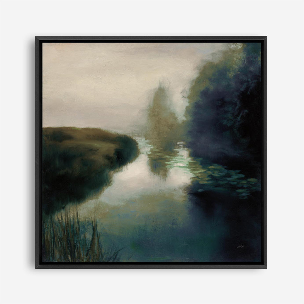 Twilight Fog Dark (Square) Canvas Print