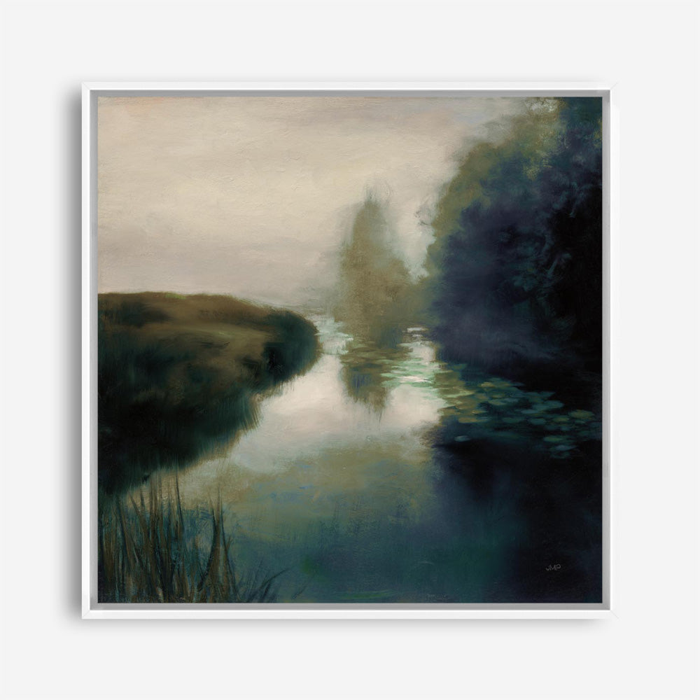 Twilight Fog Dark (Square) Canvas Print
