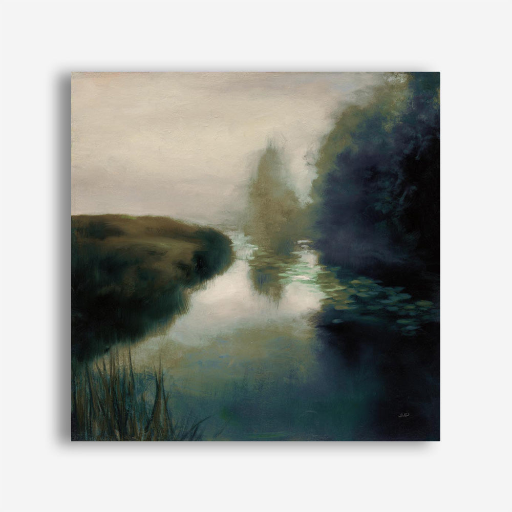 Twilight Fog Dark (Square) Canvas Print