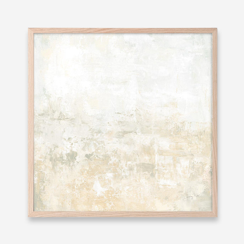 Clay I Light (Square) Art Print