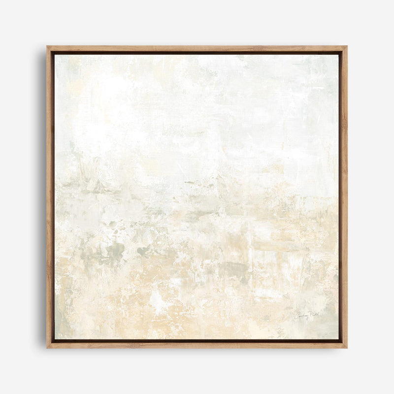 Clay I Light (Square) Canvas Print