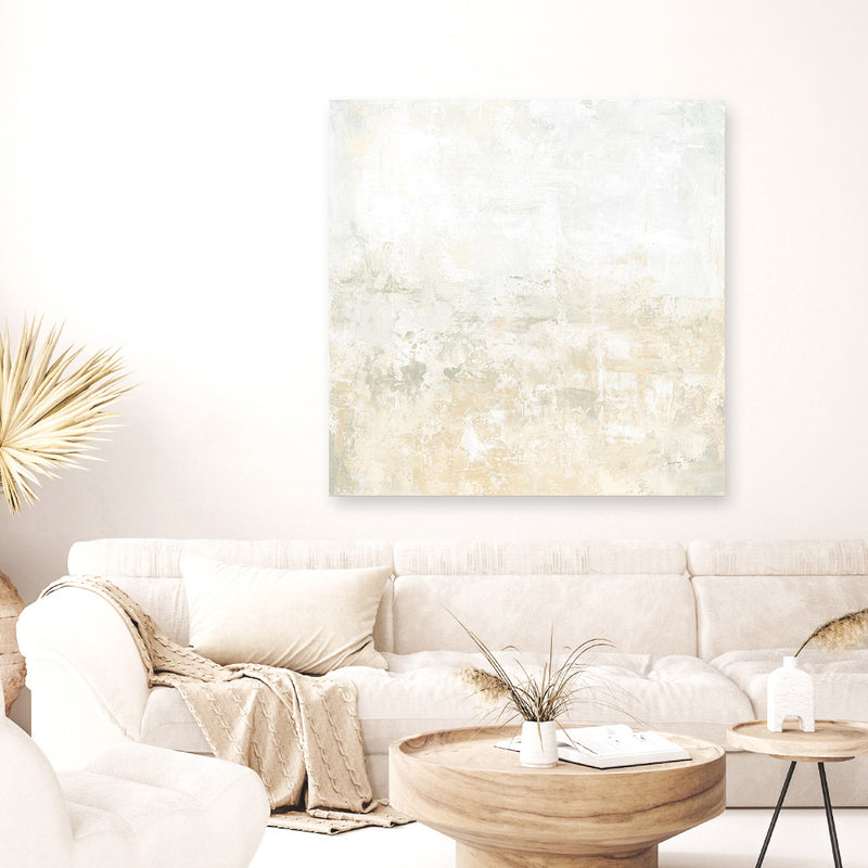 Clay I Light (Square) Canvas Print