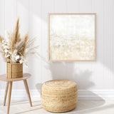 Clay I Light (Square) Art Print