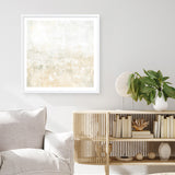 Clay I Light (Square) Art Print