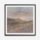 Dawn on the Hills Light (Square) Art Print