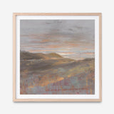 Dawn on the Hills Light (Square) Art Print