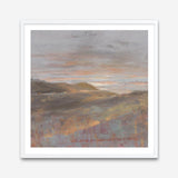 Dawn on the Hills Light (Square) Art Print