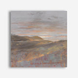 Dawn on the Hills Light (Square) Canvas Print