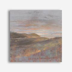 Dawn on the Hills Light (Square) Canvas Wall Art Print