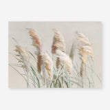 Neutral Pampas Grasses Art Print