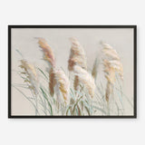 Neutral Pampas Grasses Art Print