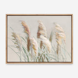 Neutral Pampas Grasses Canvas Print