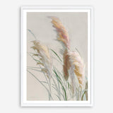 Neutral Pampas Grasses II Art Print