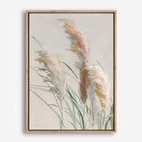 Neutral Pampas Grasses II Canvas Print