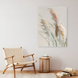 Neutral Pampas Grasses II Canvas Print