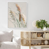 Neutral Pampas Grasses II Canvas Print