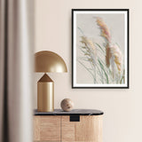 Neutral Pampas Grasses II Art Print
