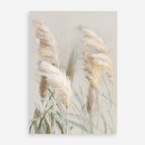 Neutral Pampas Grasses III Art Print