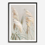 Neutral Pampas Grasses III Art Print