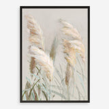 Neutral Pampas Grasses III Art Print
