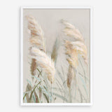 Neutral Pampas Grasses III Art Print