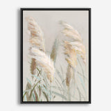 Neutral Pampas Grasses III Canvas Print