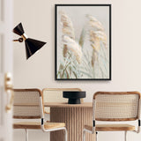 Neutral Pampas Grasses III Canvas Print