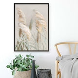 Neutral Pampas Grasses III Art Print