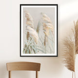 Neutral Pampas Grasses III Art Print